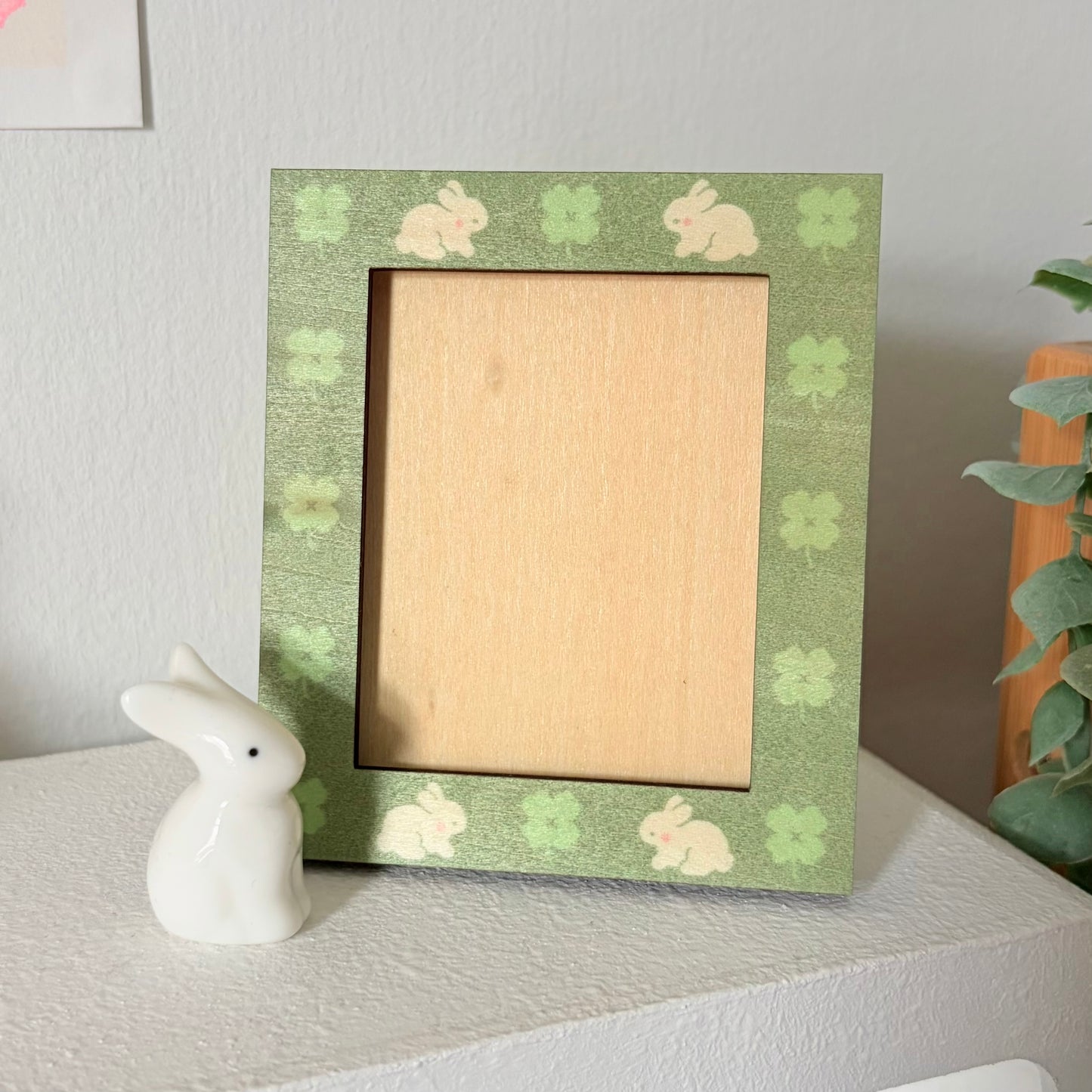 Lucky Bun Wooden Picture Frames