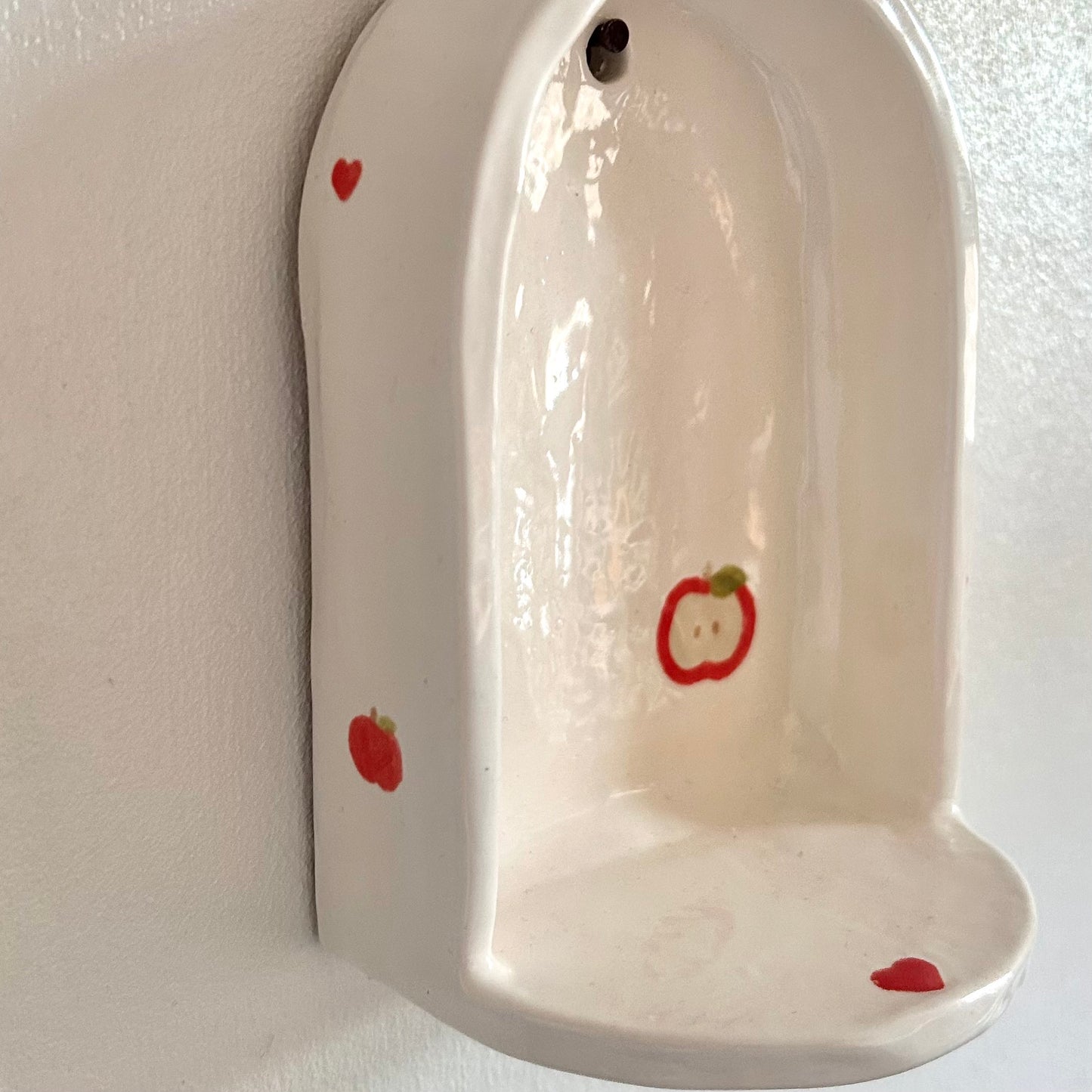 Apple Ceramic Shelf - B-Grade