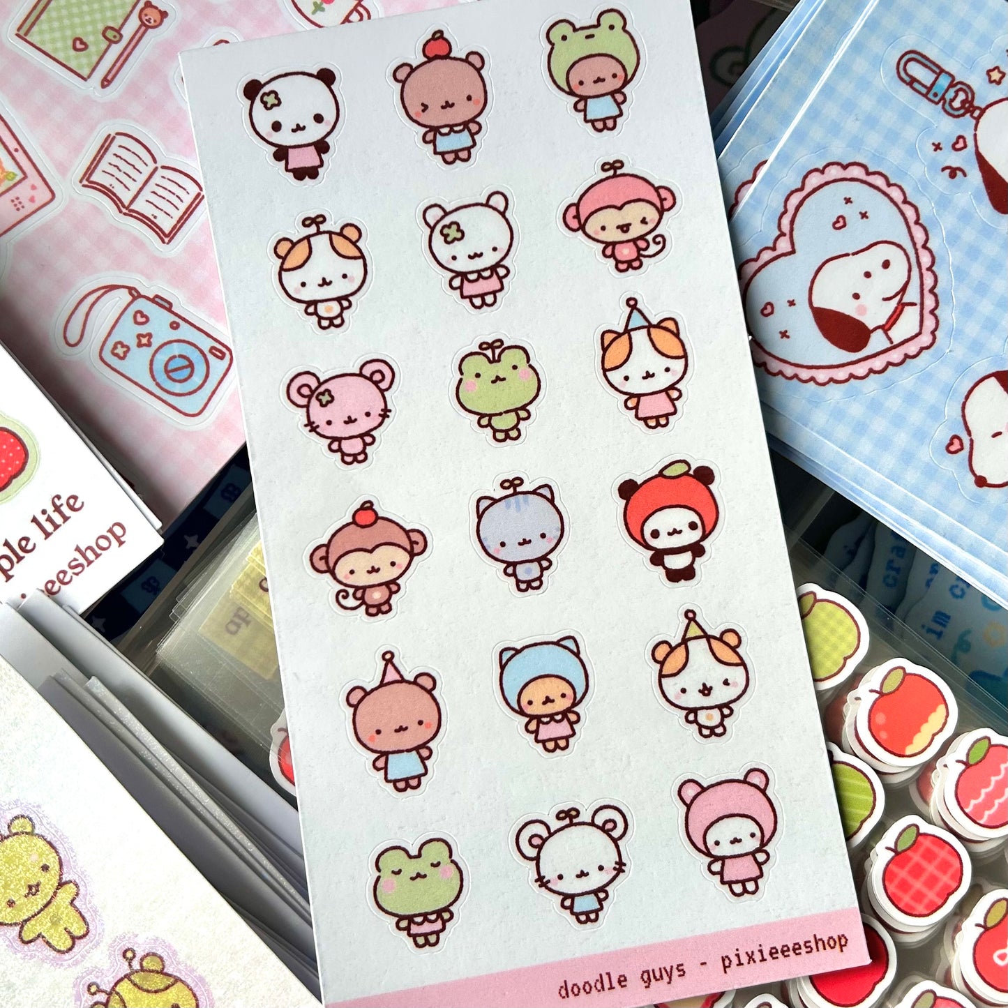 Doodle Guys Sticker Sheet