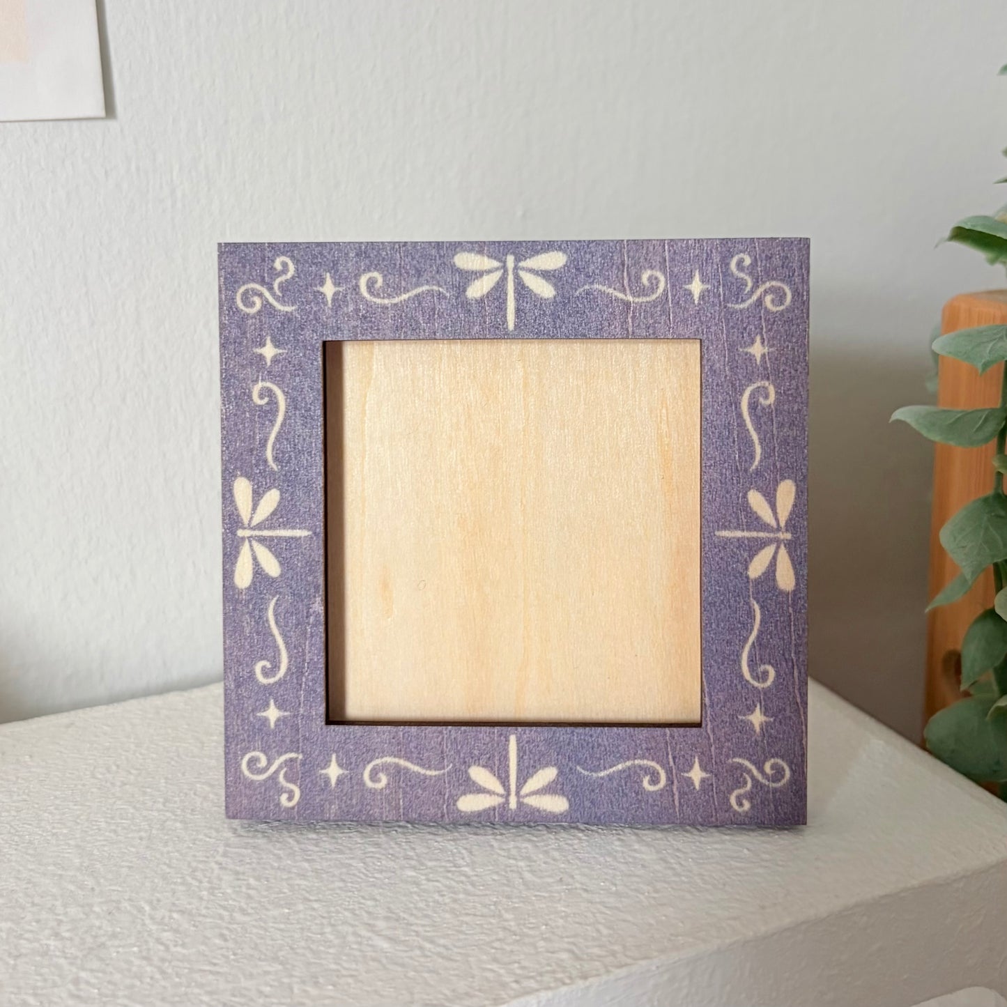 Dragonfly Wooden Picture Frame
