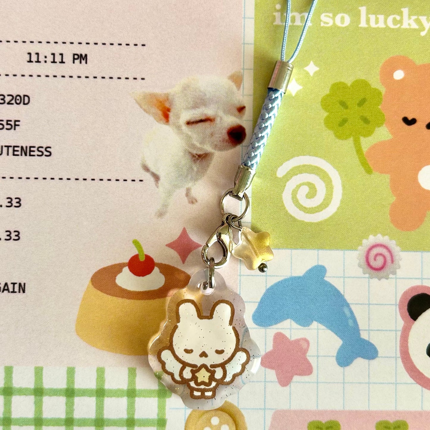 Angel Bunny Charm