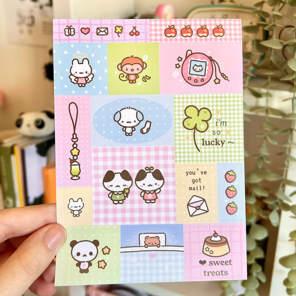 Cute Life Sticker Sheet
