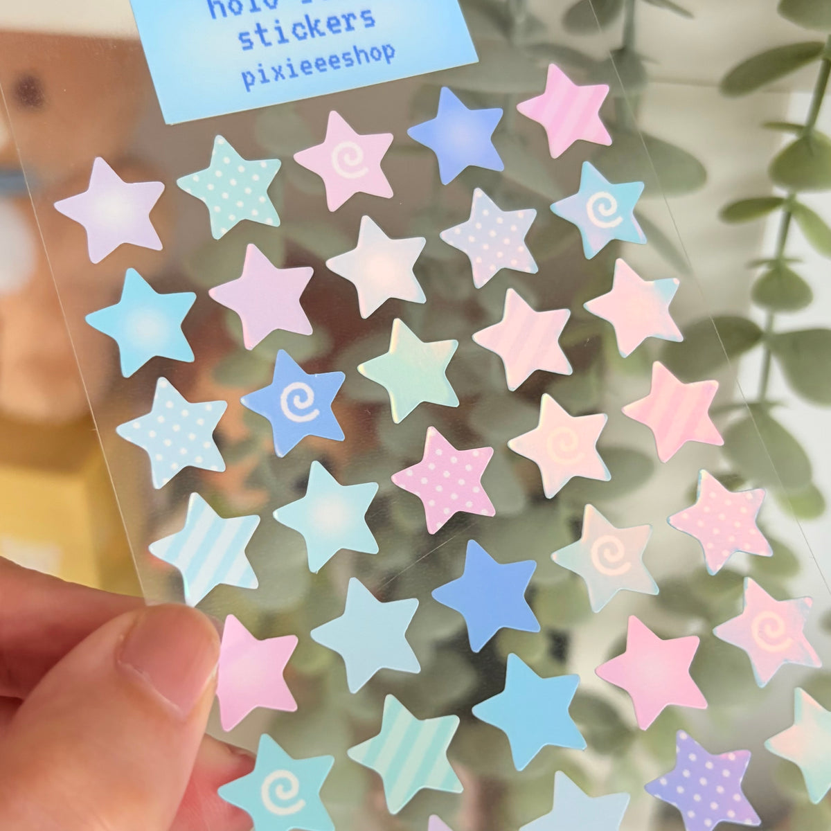 Holo Stars Sticker Sheet