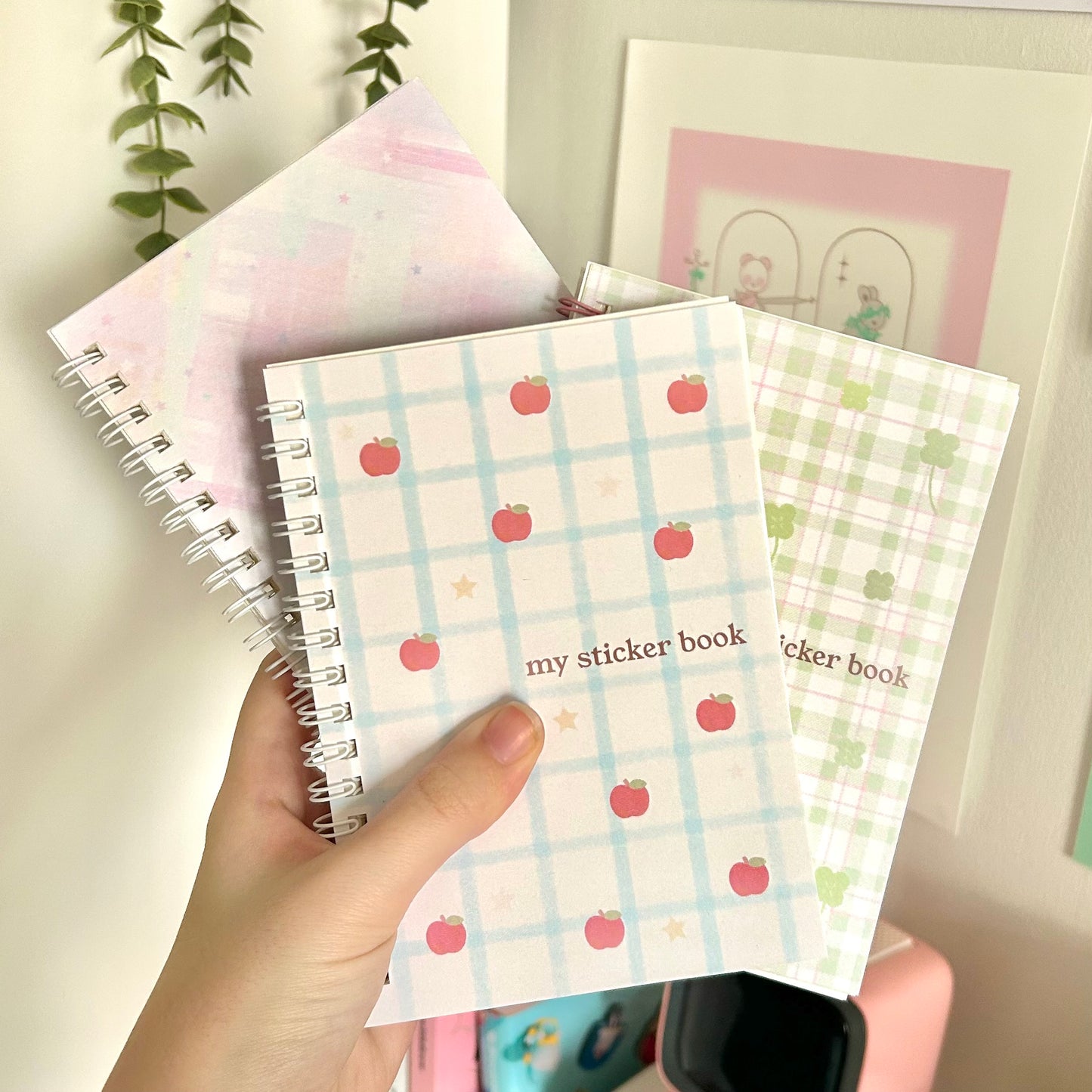 Pastel Star Sticker Collection Book A6