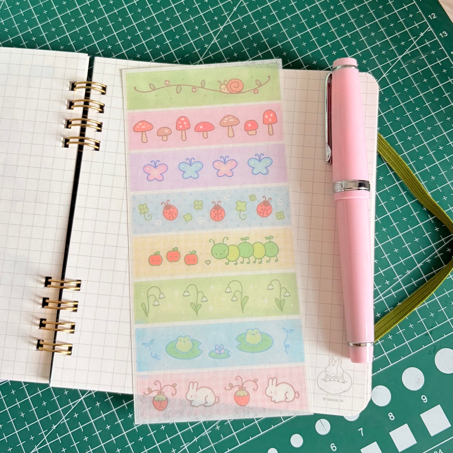 Washi Tape Stickers - Whimsy Nature