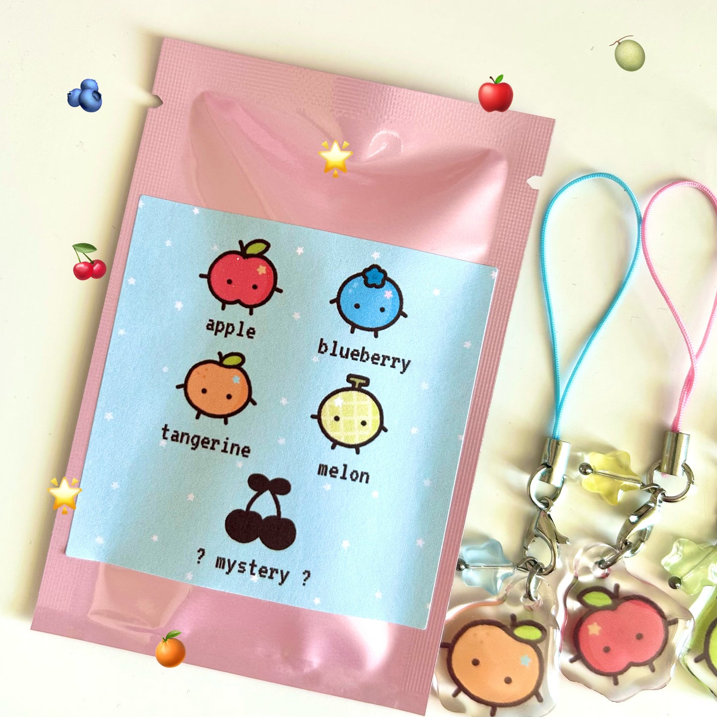 Fruit Guys Phone Charm Blind Bags