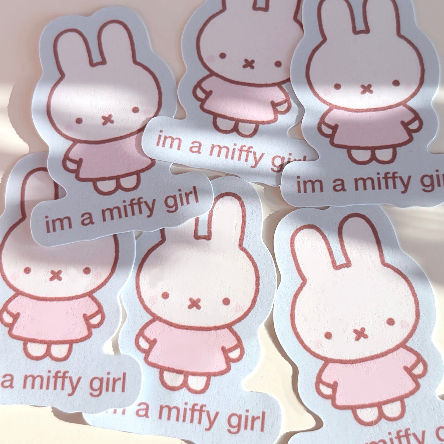 Miffy Girl Sticker