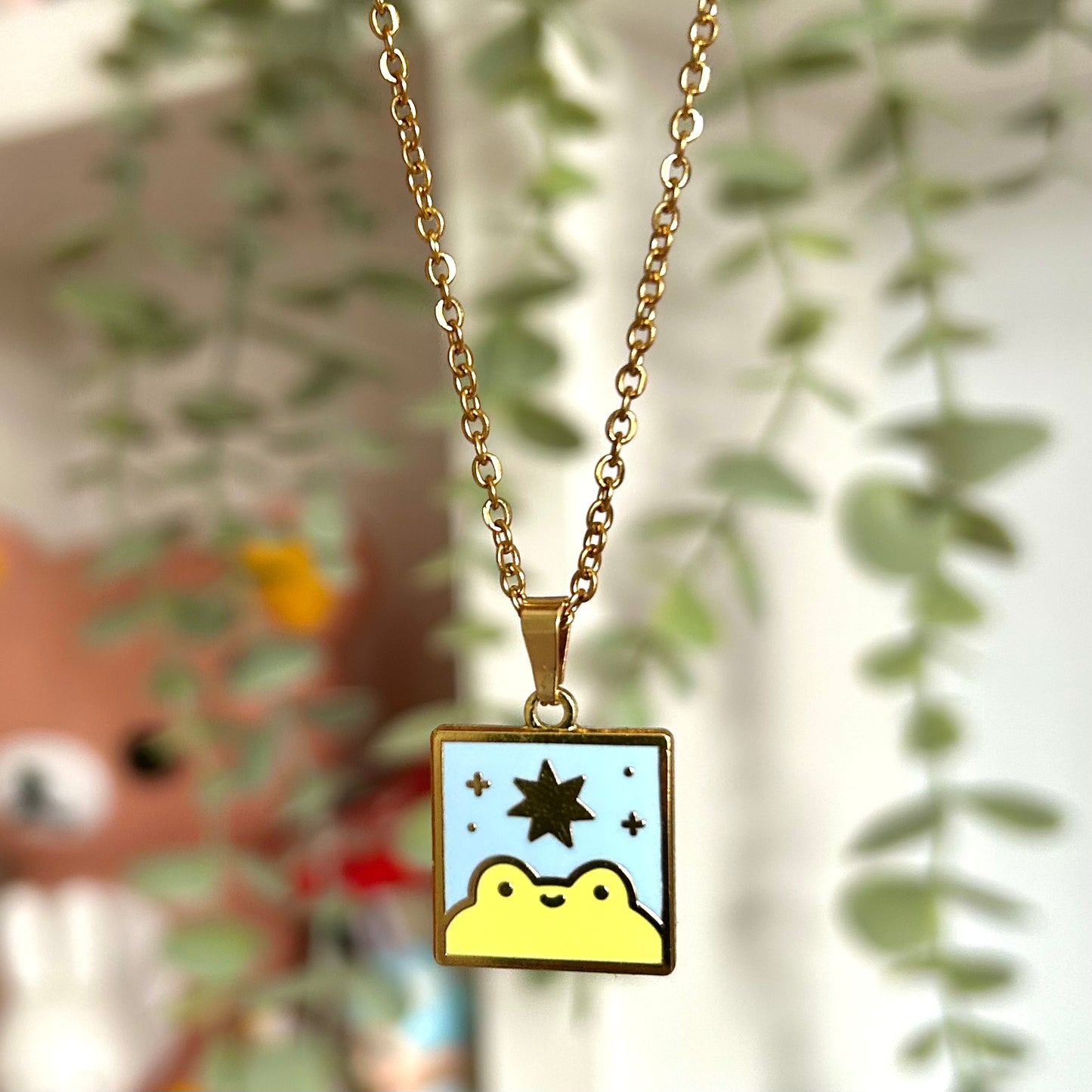 Froggy Pendant- Gold or Silver