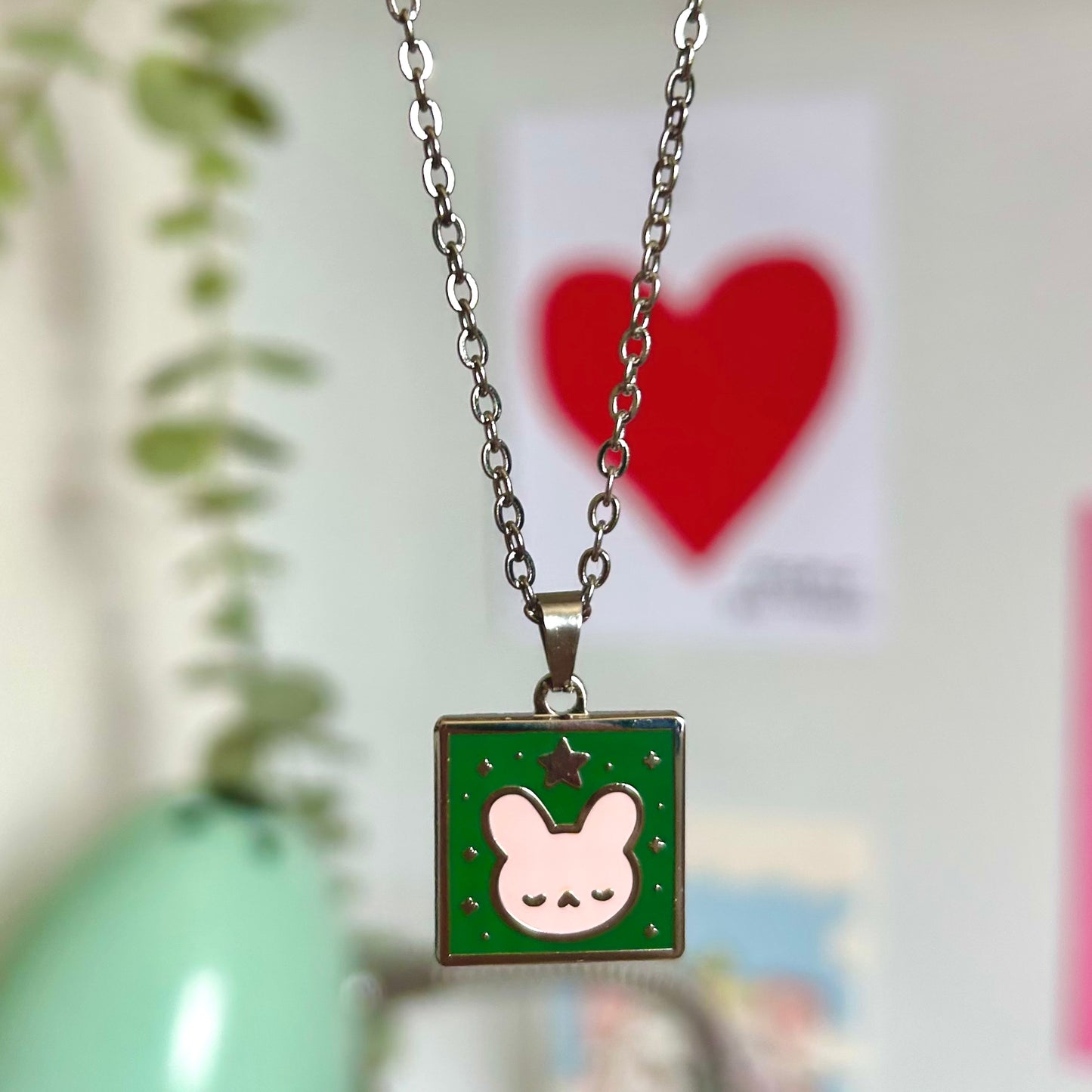 Bunny Pendant- Gold or Silver