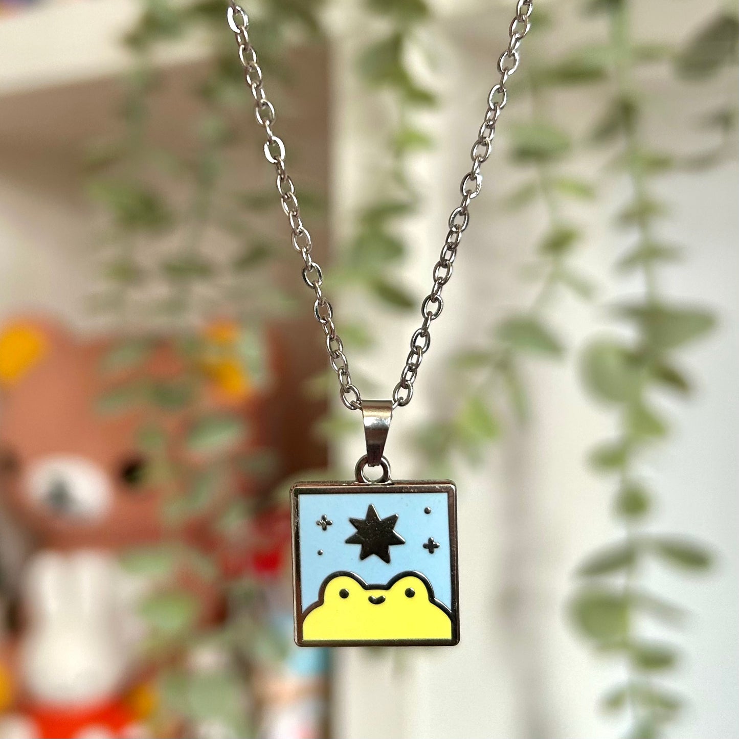 Froggy Pendant- Gold or Silver