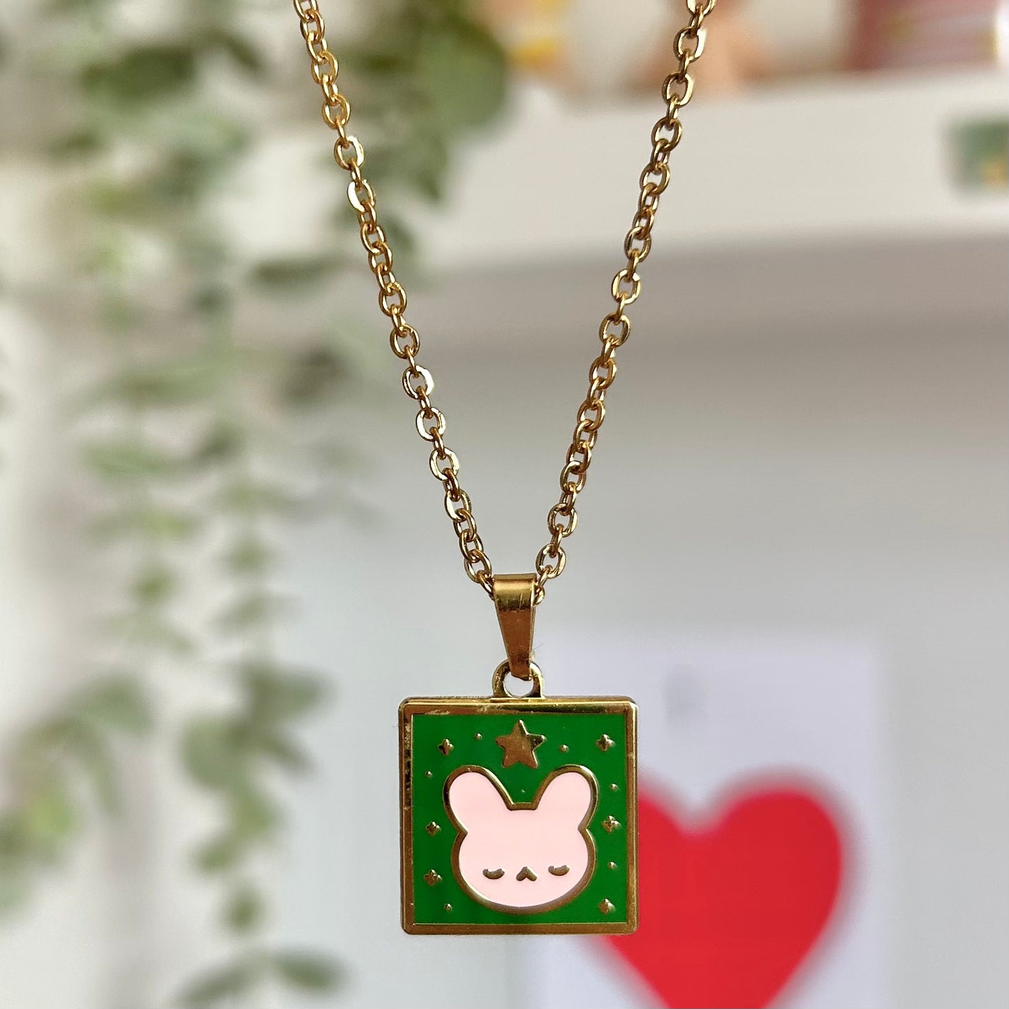 Bunny Pendant- Gold or Silver