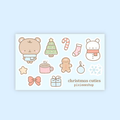 Christmas Cuties Sticker Sheet