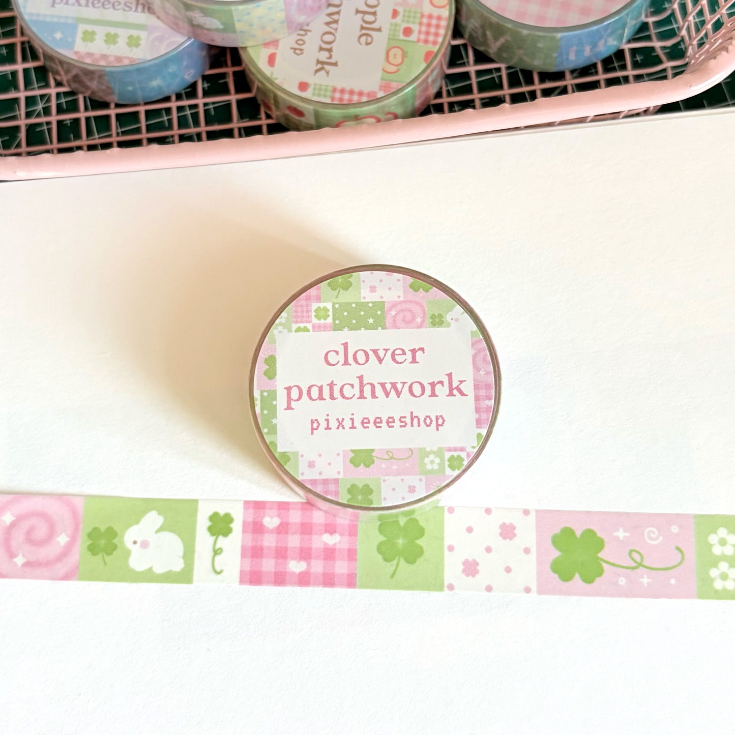 Clover Patchwork Washi Tape