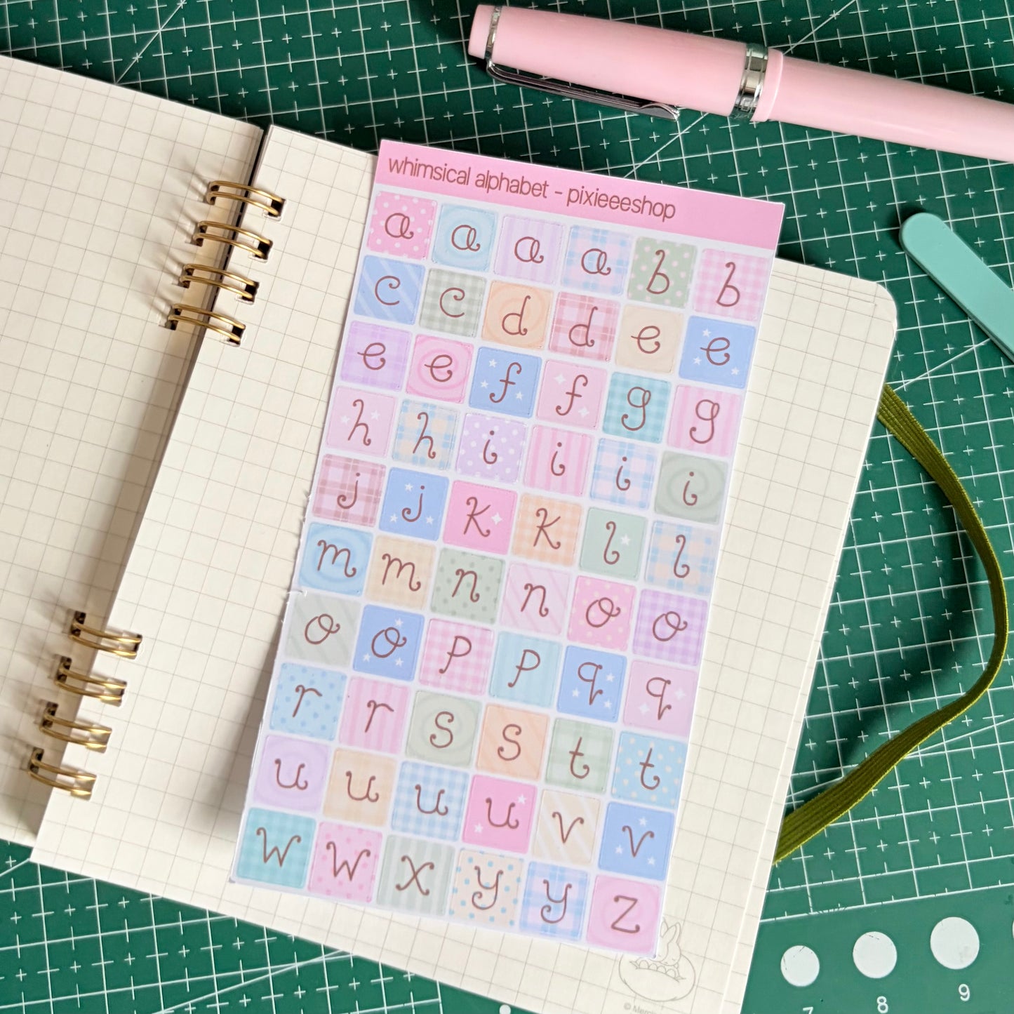 Alphabet Stickers - Whimsy