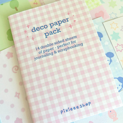 Scrapbook Deco Paper Pack