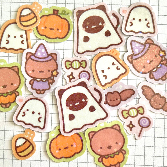 Spooky Sticker Flakes