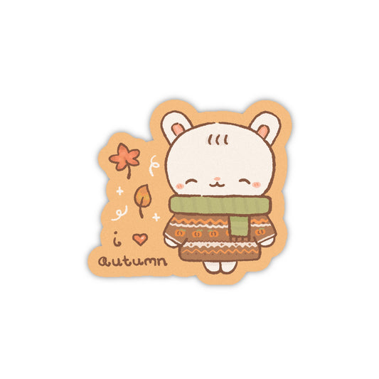 ‘I Love Autumn’ Sticker