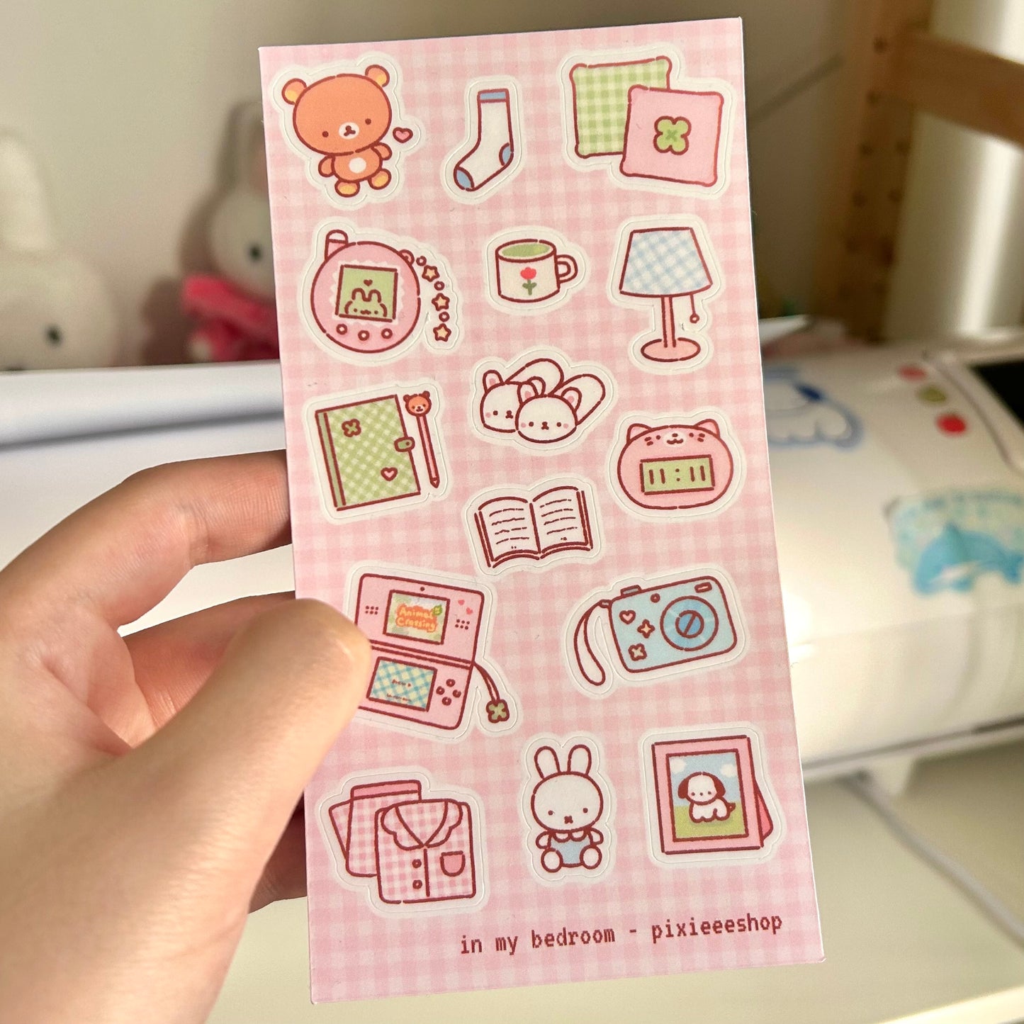 In My Bedroom Sticker Sheet