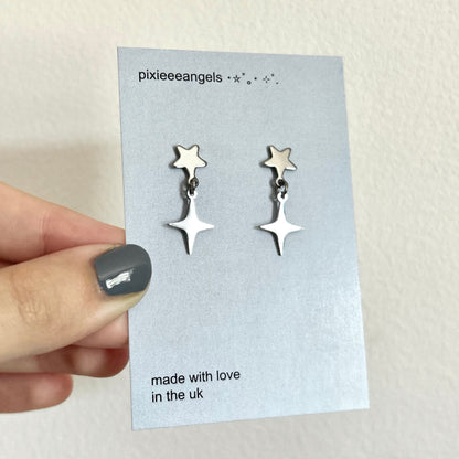 Star Stud Earrings✧･ﾟ: *