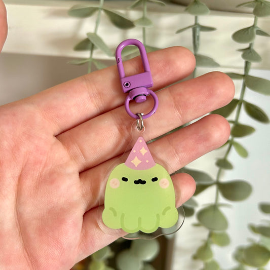 Wizard Frog Keychain