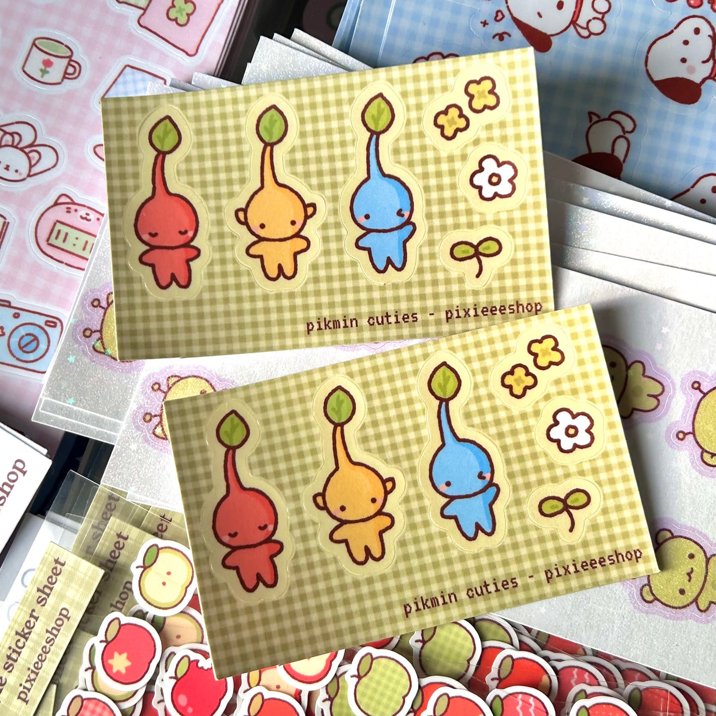 Pikmin Mini Sticker Sheet