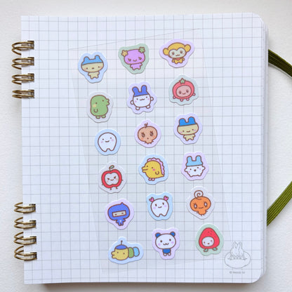 Tama Doodles Transparent Sticker Sheet