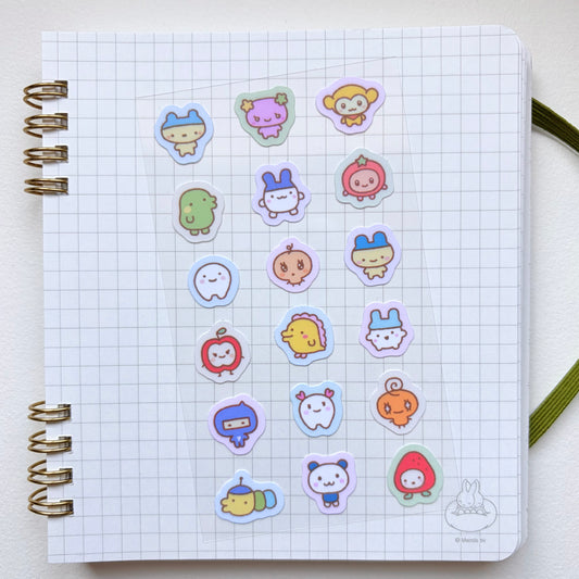 Tama Doodles Transparent Sticker Sheet