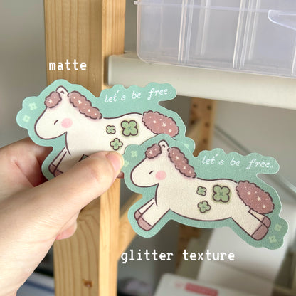 Lucky Horse 2026 Sticker