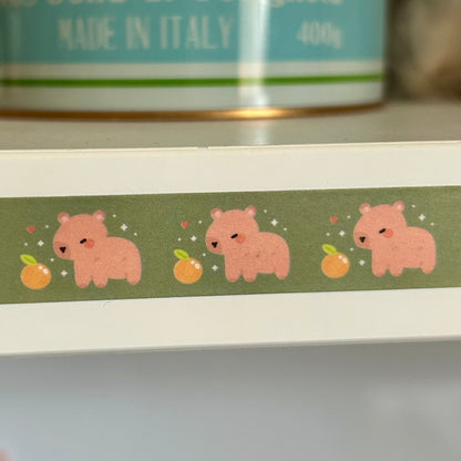 Capybara Washi Tape