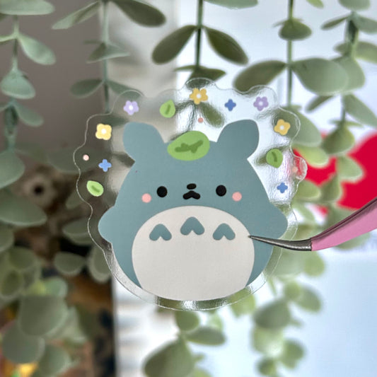 Totoro Clear Sticker