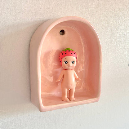 Pink Ceramic Shelf - B-Grade