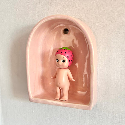 Pink Ceramic Shelf - B-Grade