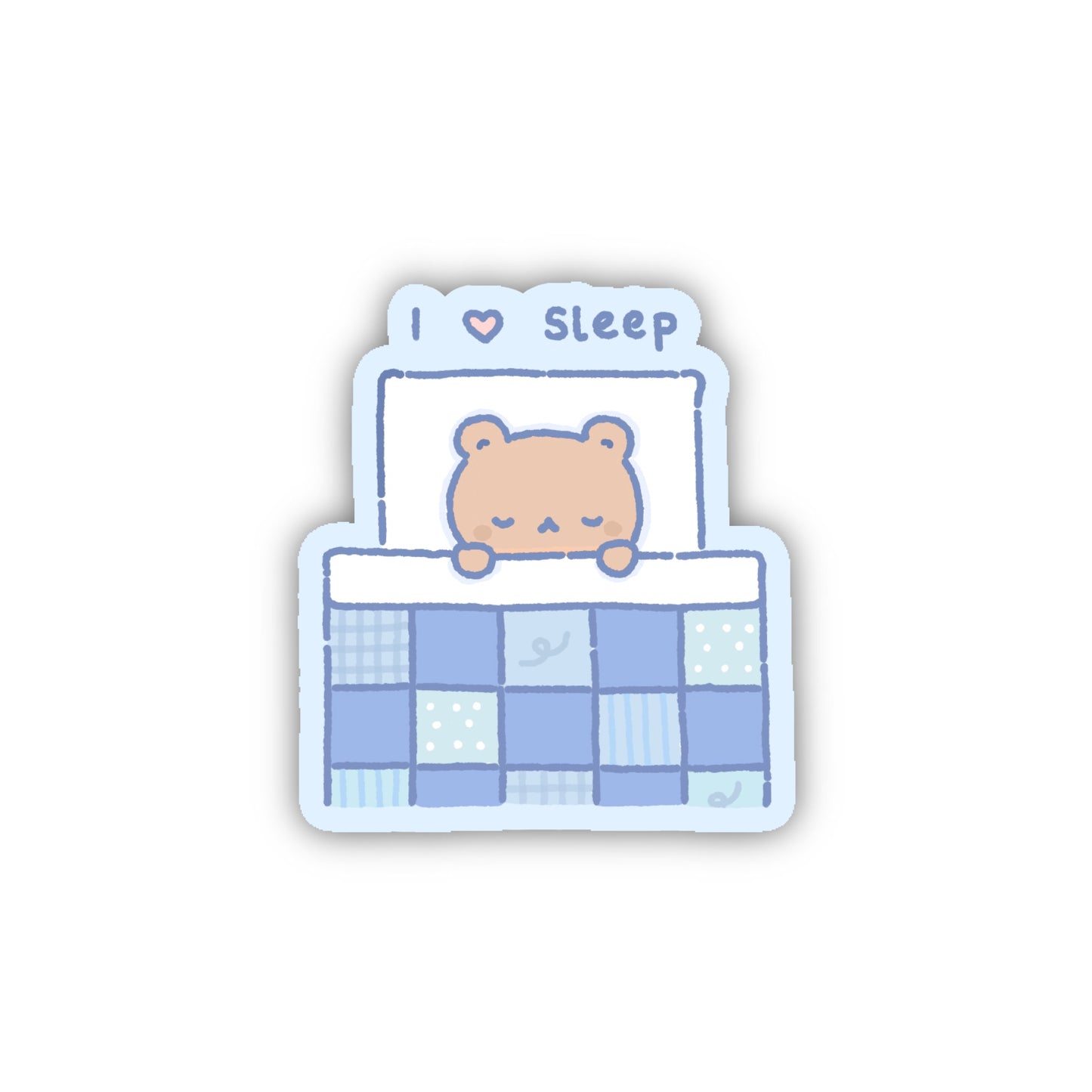 I Heart Sleep Sticker