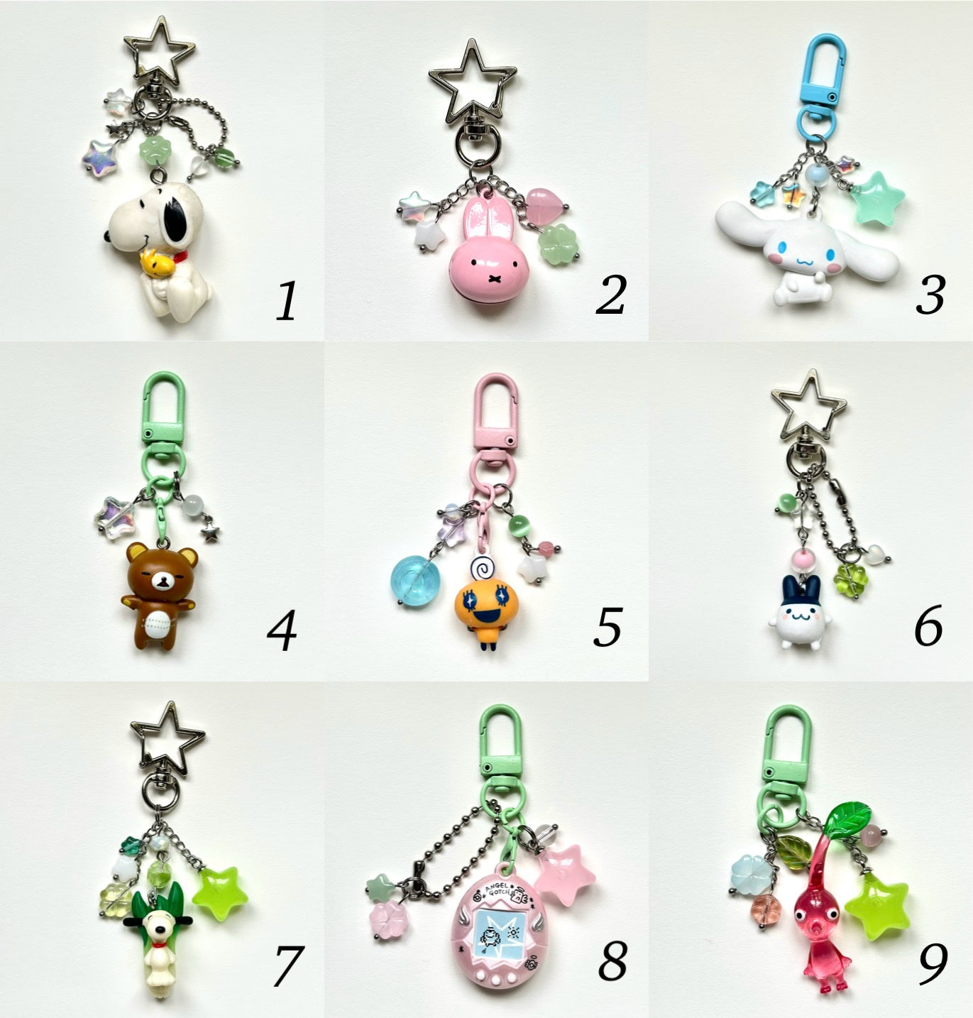 Trinket Keychains ✧･ﾟ: *