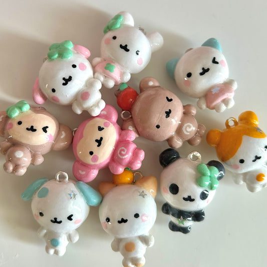 Little Guys Clay Keychains