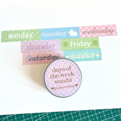 Cute Journaling Washi Tape Set