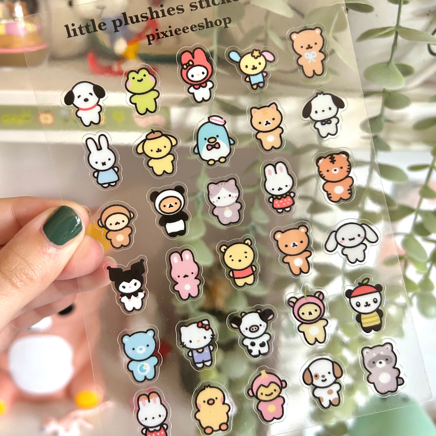 Little Plushies Sticker Sheet