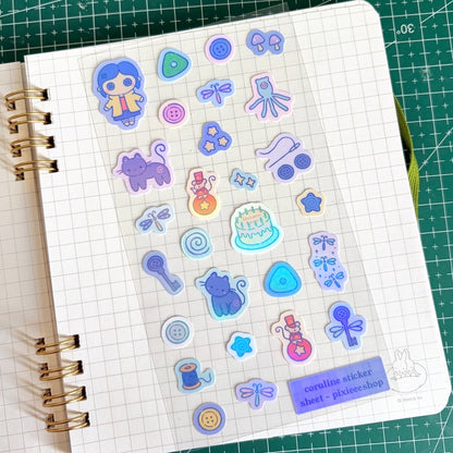 Coraline Holo Sticker Sheet