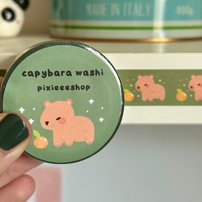 Capybara Washi Tape