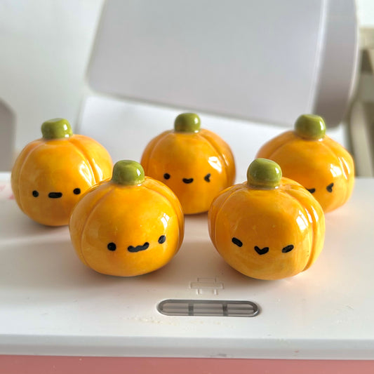 Pumpkin Ceramic Figures