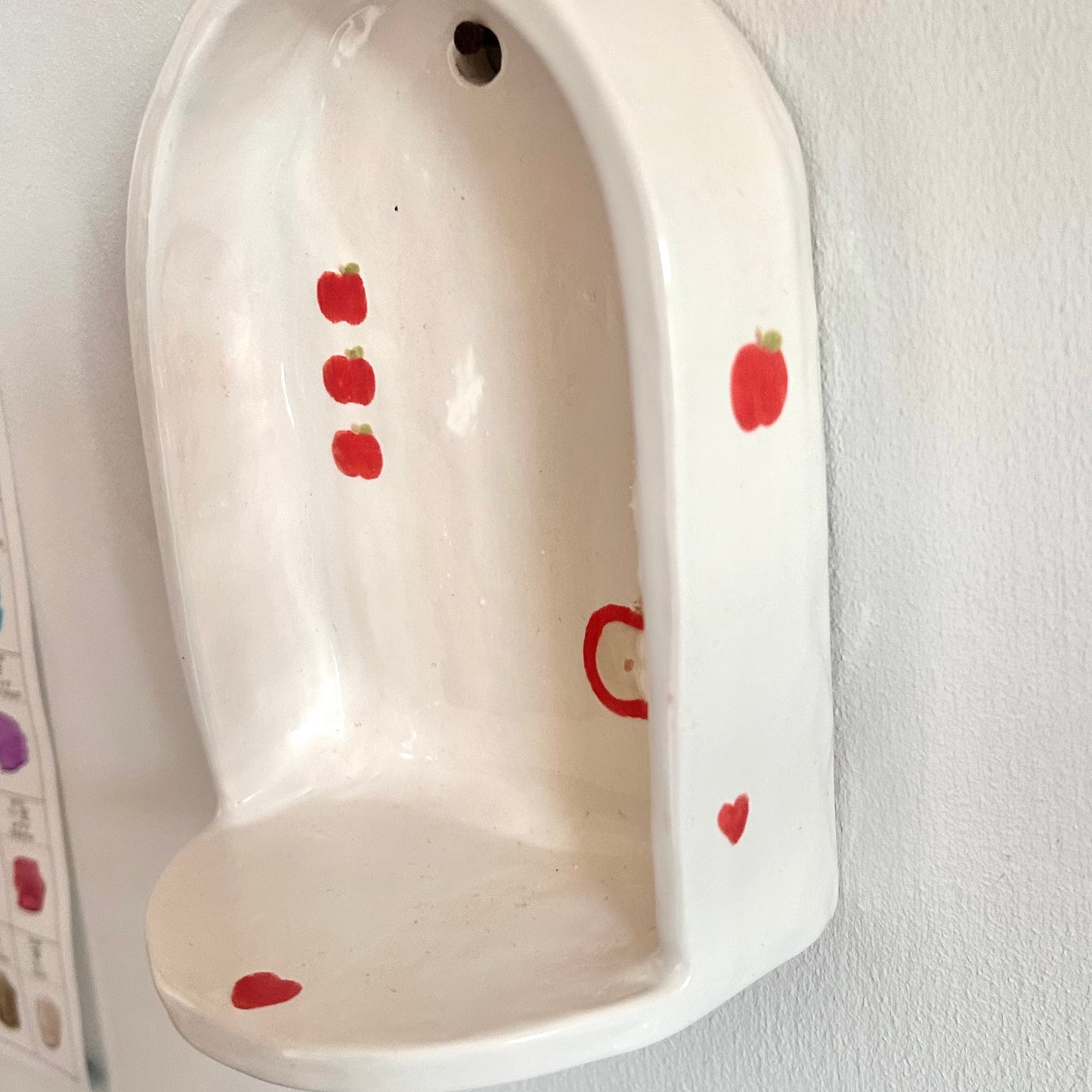 Apple Ceramic Shelf - B-Grade