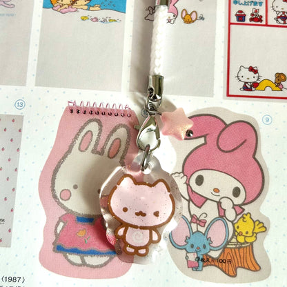 Pink Kitty Charm