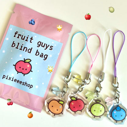 Fruit Guys Phone Charm Blind Bags