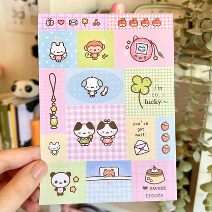 Cute Life Sticker Sheet