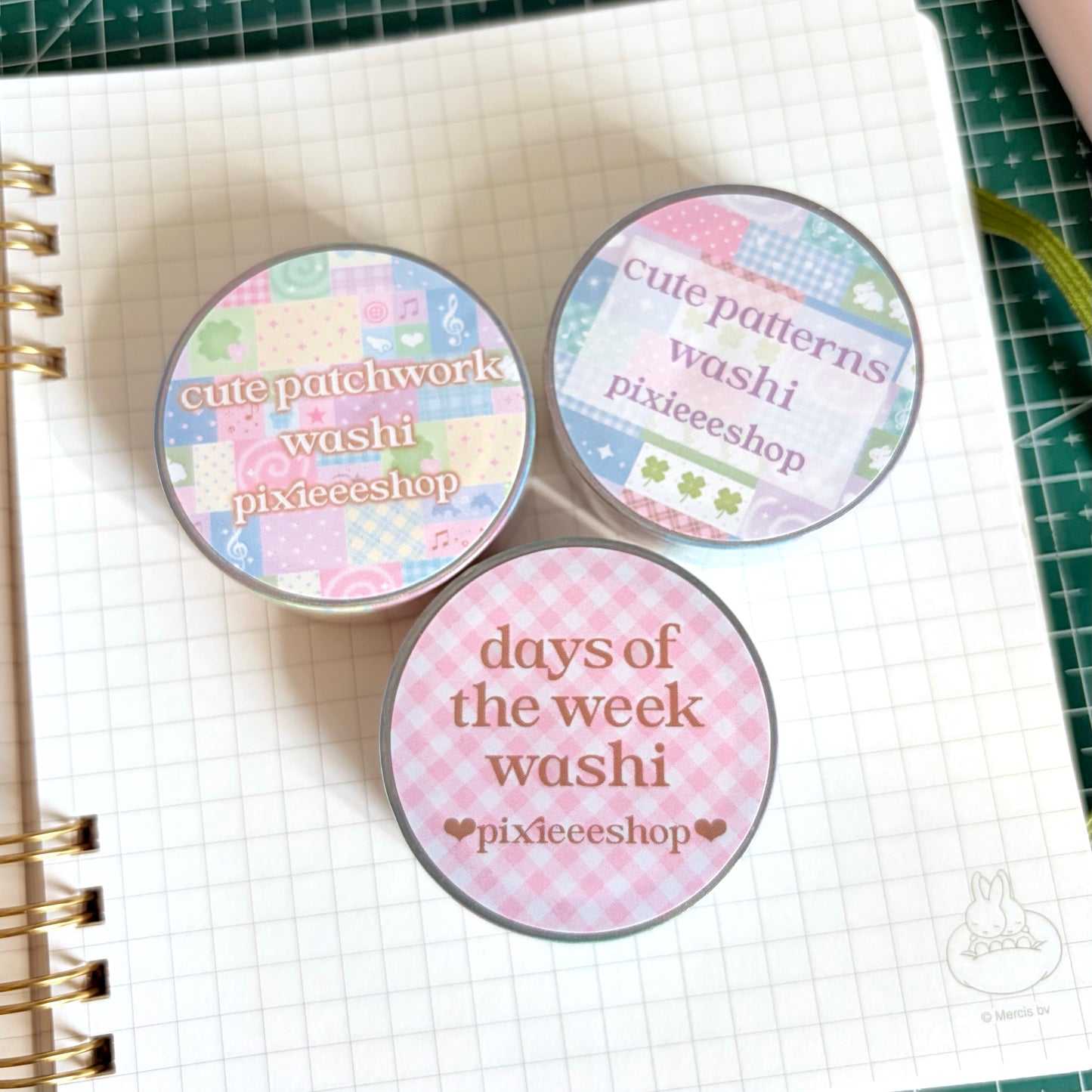 Cute Journaling Washi Tape Set