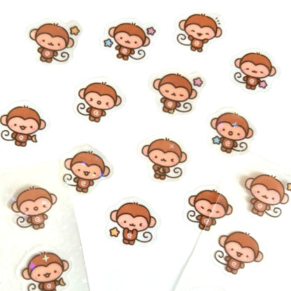Silly Monkies Sticker Sheet