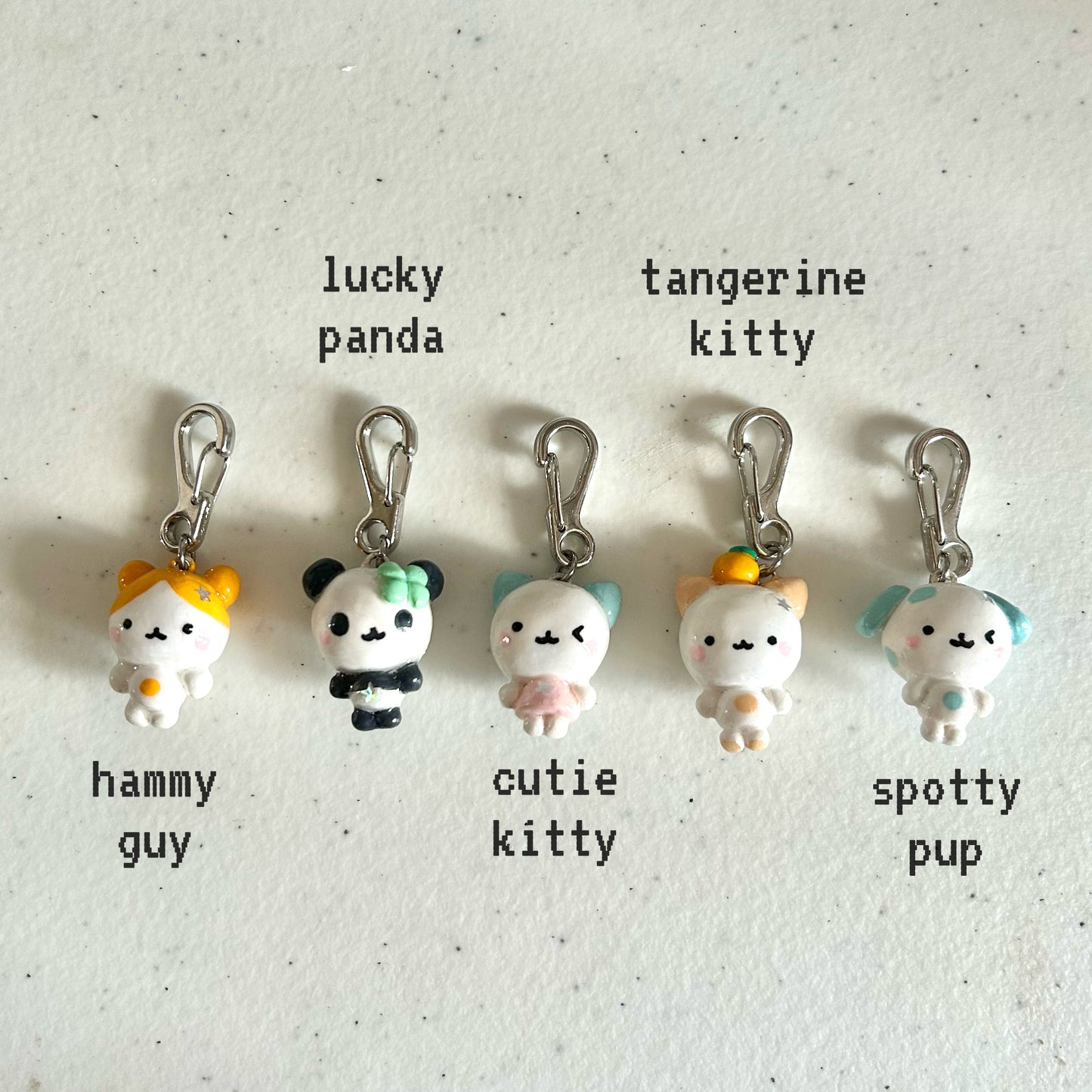 Little Guys Clay Keychains