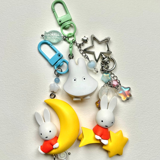 Trinket Keychains- Miffy ✧･ﾟ: *