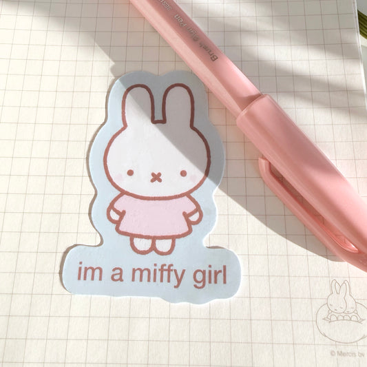 Miffy Girl Sticker