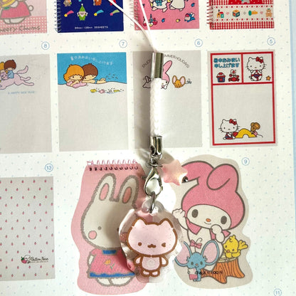 Pink Kitty Charm